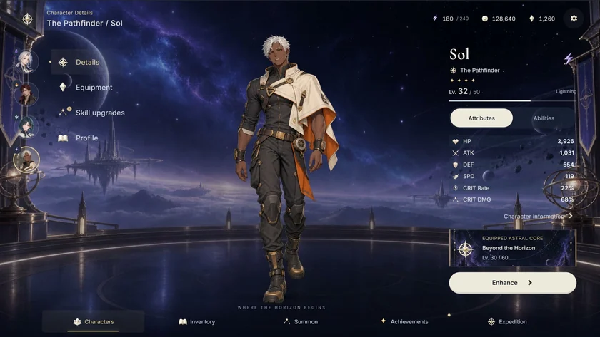 Sol Character