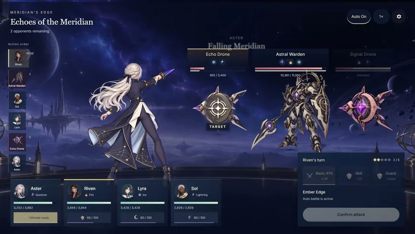 Turn-Based JRPG UI Template for ReLayer: Aster Attack